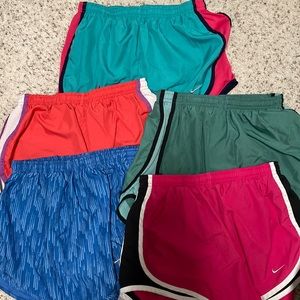 Bundle of 5 size Small Nike Running Shorts